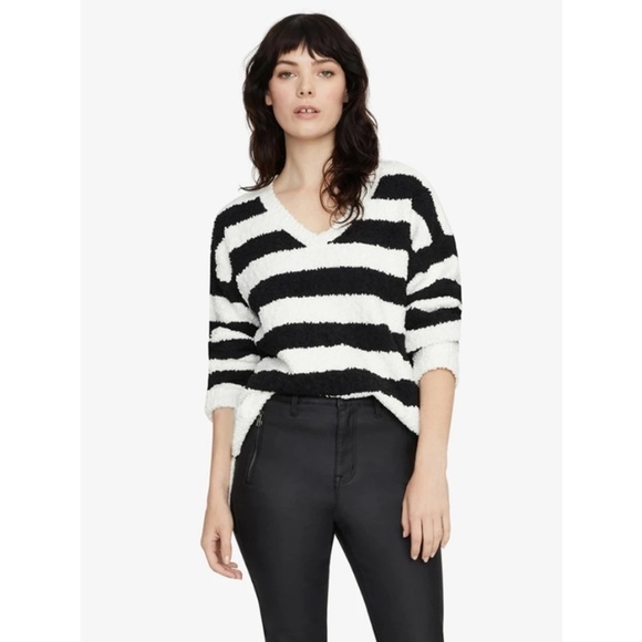 💕SANCTUARY💕 Ultra Soft Striped Teddy Sweater - Picture 3 of 8